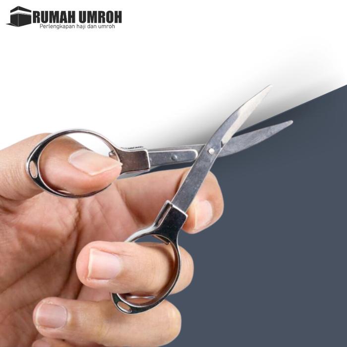 

pintar- Rumah Umroh - Gunting Stainless Portable Perlengkapan haji dan Umroh