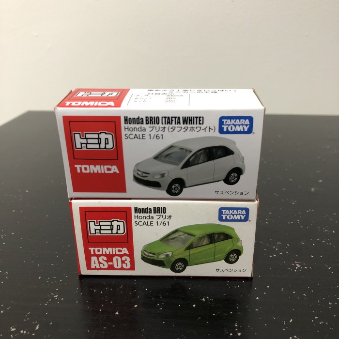 TERBARU Tomica Reguler Honda Brio (Tafta White)