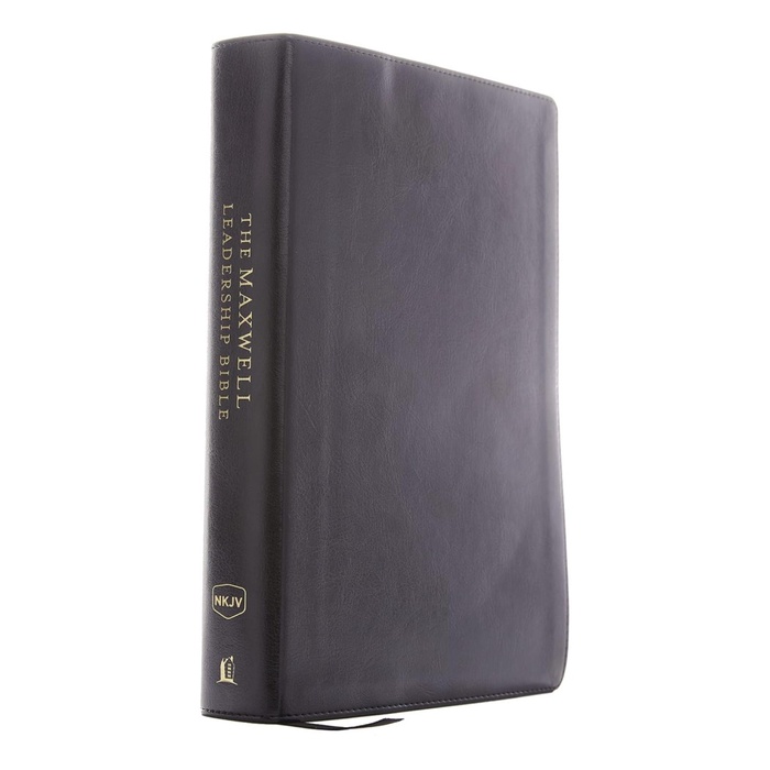 NKJV, Maxwell Leadership Bible, Third Edition, Compact, Leathersoft, Black : Holy Bible