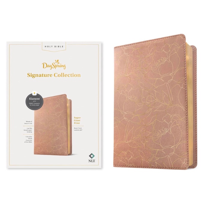 

NLT Super Giant Print Bible, Filament Enabled Ed. Leather-Like