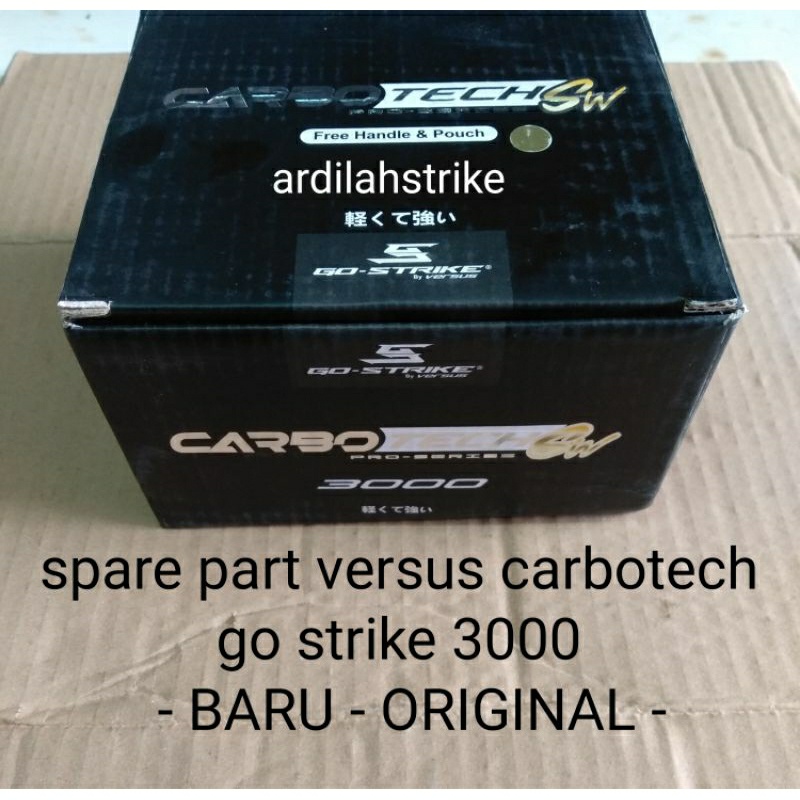 SPARE PART VERSUS CARBOTECH GO STRIKE 3000 - BARU - ORIGINAL -