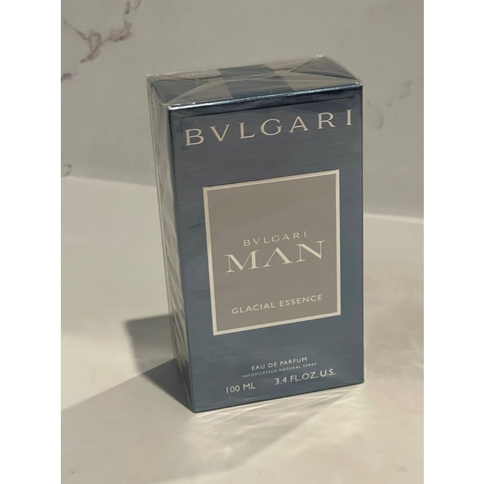 Parfum Bvlgari Man Glacial Essence 100ml EDP Original Perfume