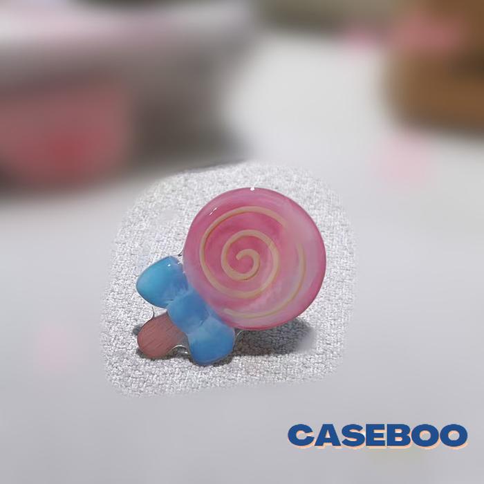 

DISKON Caseboo Unisex Pemegang Ponsel Lollipop Teh Bubble Kopi Makanan Ringan Minuman Crayon