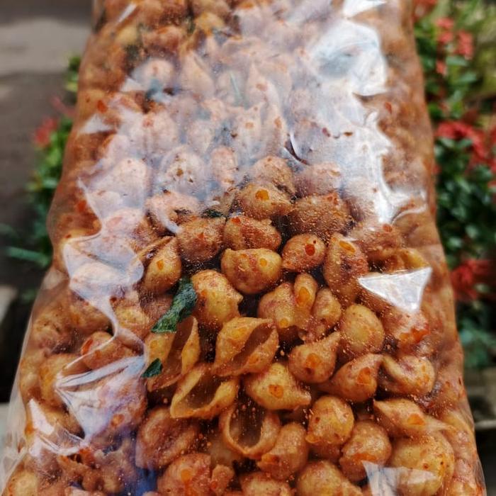 

NEW Makaroni Kerang Goreng Cikruh Pedas Ternampol 1 Kg - Snacks Makanan Ringan - Food KC944