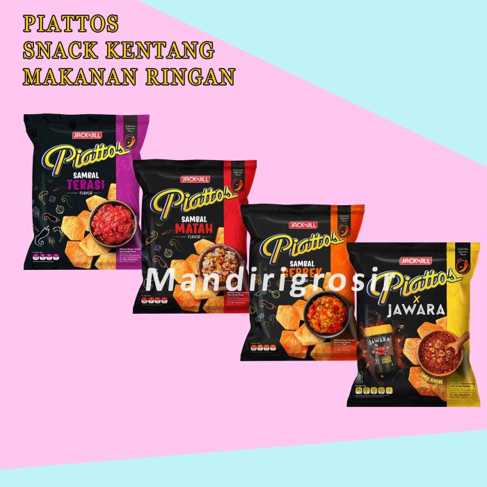 

STOK TERBATAS Piattos Snack Kentang * Cemilan * Makanan Ringan Kentang * Aneka Rasa ZO430