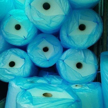 

party- BUBBLE WRAP PROMO 3KG UKURAN 50M x 125CM BUBLE BENING HITAM 1 ROLL ECO