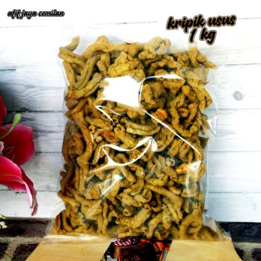 

Kripik Usus Ayam Kiloan 1 Kg Gurih Renyah Afif Jaya Cemilan