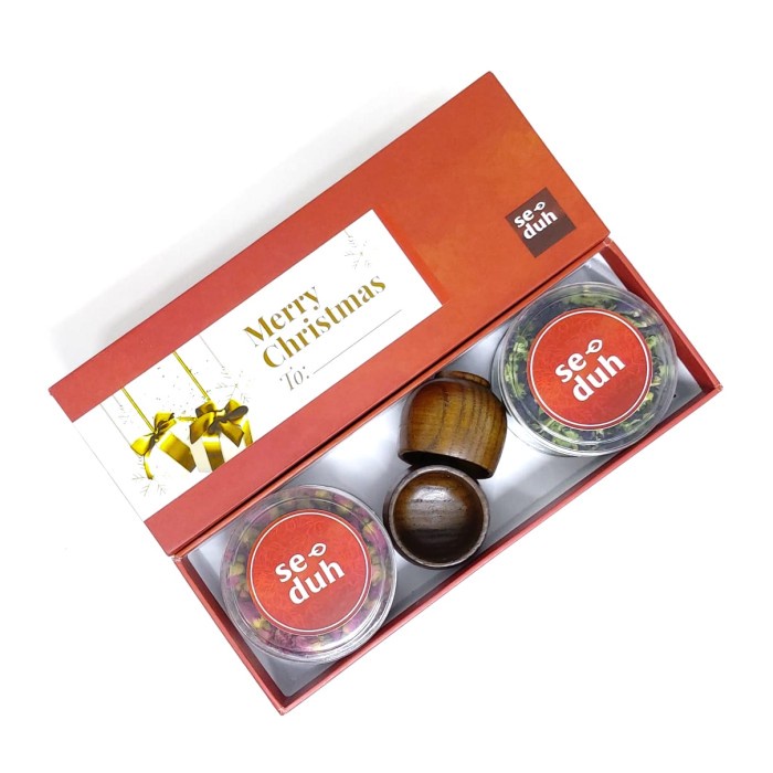 

party- Christmas Hamper Gift Box / Hampers Natal Set B - SEDUH Tisane