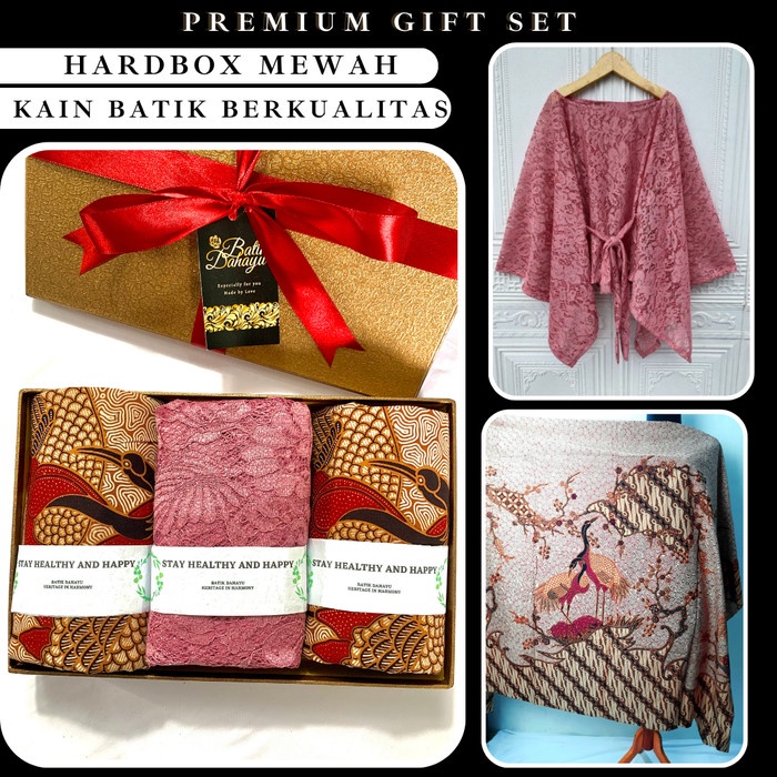 

party- Hampers wedding gift couple kain batik/Parcel ramadhan kareem/Lebaran