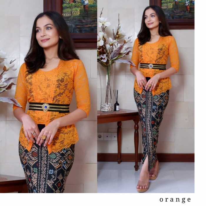 Hot Sale Set Kebaya Bali Kutubaru Bali Jegeg Kebaya Bali Wanita Original