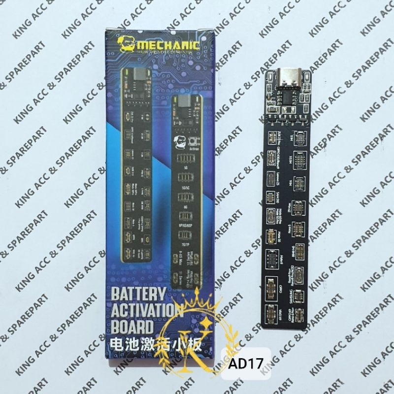 TerLengkapDong- TOOLS KABEL TEMBAK BATERAI FOR ANDROID MECHANIC AD17 ACTIVATION PLATE ORIGINAL
