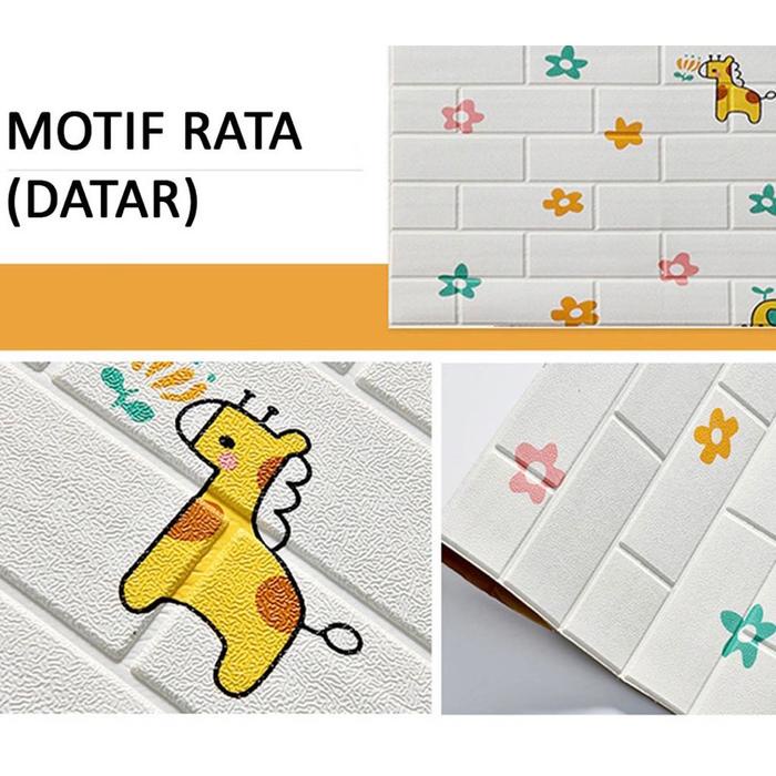 TERJAMIN (Baru) WALLPAPER DINDING FOAM GAMBAR / WALL bergambar ANAK 3d motif gambar wallfoam