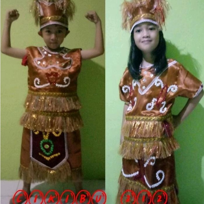 Batik Baju Adat Papua Exlusive Anak-Anak