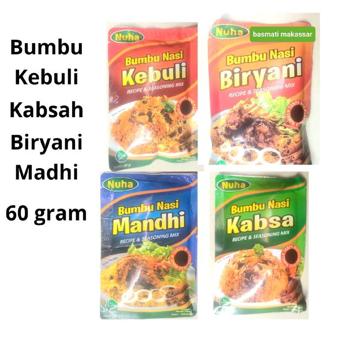 

HB230 Bumbu instan Nasi kebuli biryani kabsah madhi NEW