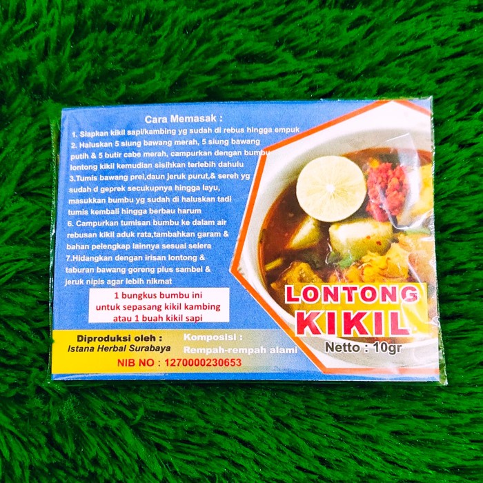 

EX559 Bumbu Lontong Kikil, Lontong Kikil instan, Bumbu Rempah instan PROMO SPECIAL