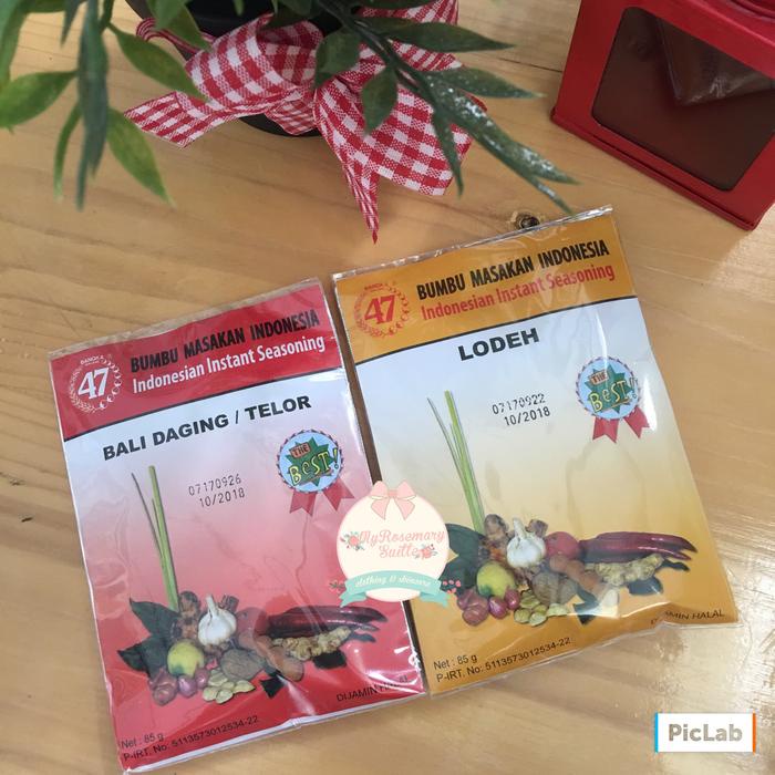 

IM686 Bumbu 47 masak praktis instan malang bali daging telor lodeh GRATIS ONGKIR