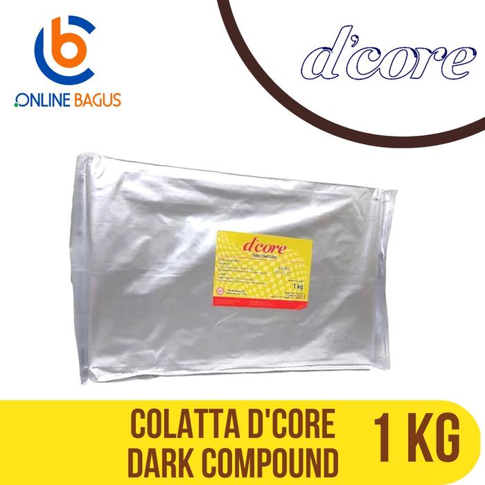 

Lezat- Colatta D'Core Dark Chocolate Compound 1kg