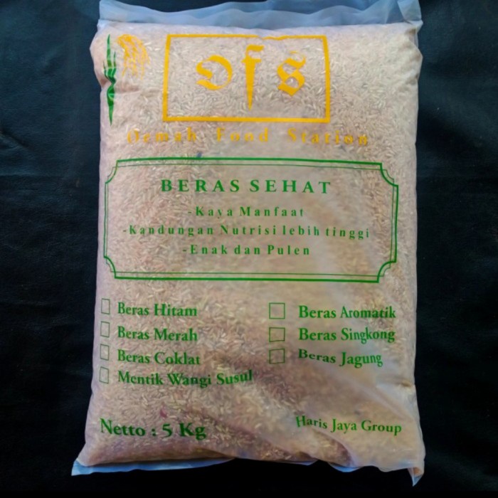 

Lezat- Beras coklat aromatik/ beras diet/ Beras Diabet