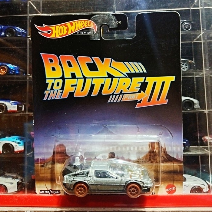 HOTWHEELS PREMIUM BACK TO THE FUTURE TIME MACHINE 1955