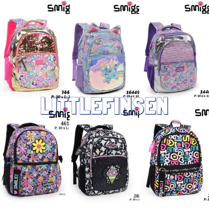 Tas smiggle/smiggle backpack/tas ransel smiggle/tas smiggle sd