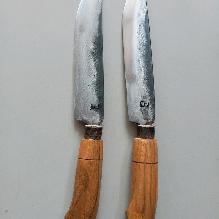 PREMIUM pisau dapur,seset kulit dan daging bahan baja per