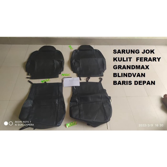 PREMIUM SARUNG JOK KULIT FERARY GRANDMAX BLINDVAN BARIS DEPAN