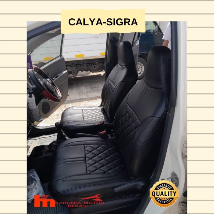 PREMIUM Sarung Jok Mobil Calya Sigra Full set