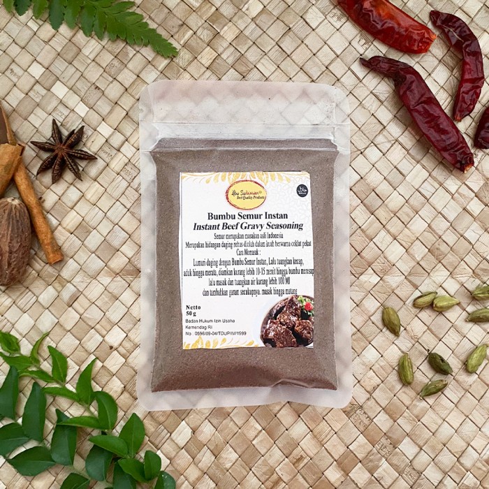 

UT234 Bumbu Semur Instan / Instant Beef Gravy Seasoning Abu Sulaiman GRATIS ONGKIR