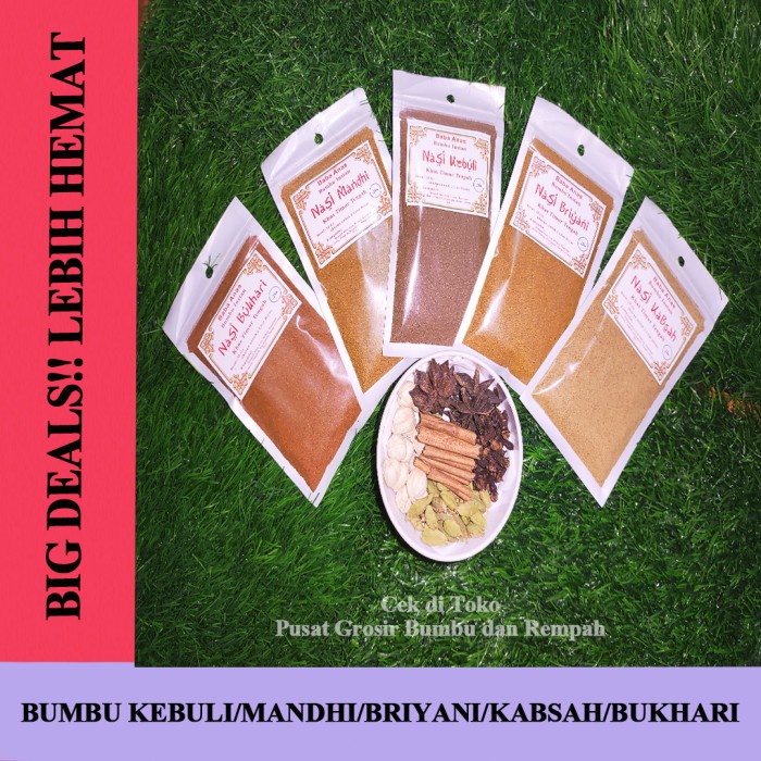 

IM708 BIG DEALS ! Lebih Hemat Bumbu Nasi Kebuli Instan Baba PGBR BIG SALE
