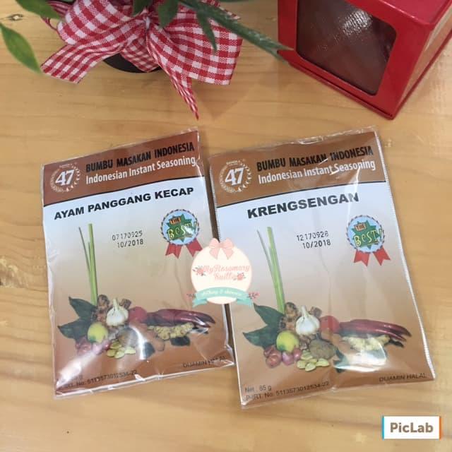 

TX880 Bumbu 47 masak praktis instan malang ayam panggang kecap krengsengan TERMURAH