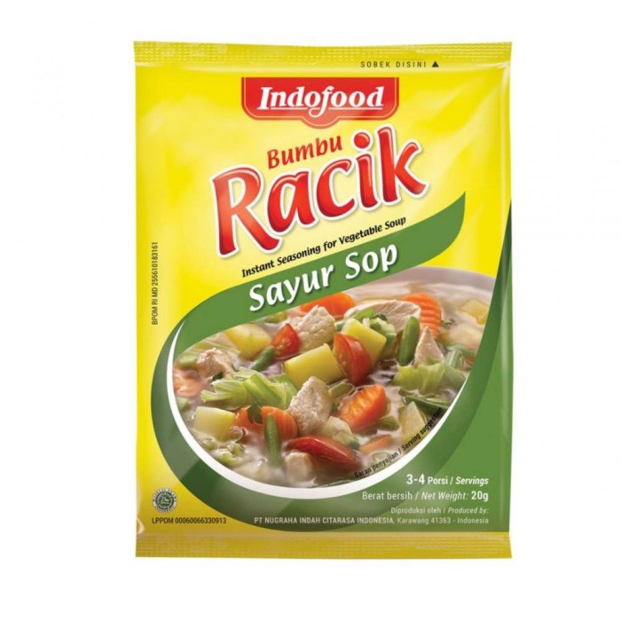 

JJ315 Bumbu Masak Racik Sayur Sop untuk Membuat Sup Instan Soup Msg NEW