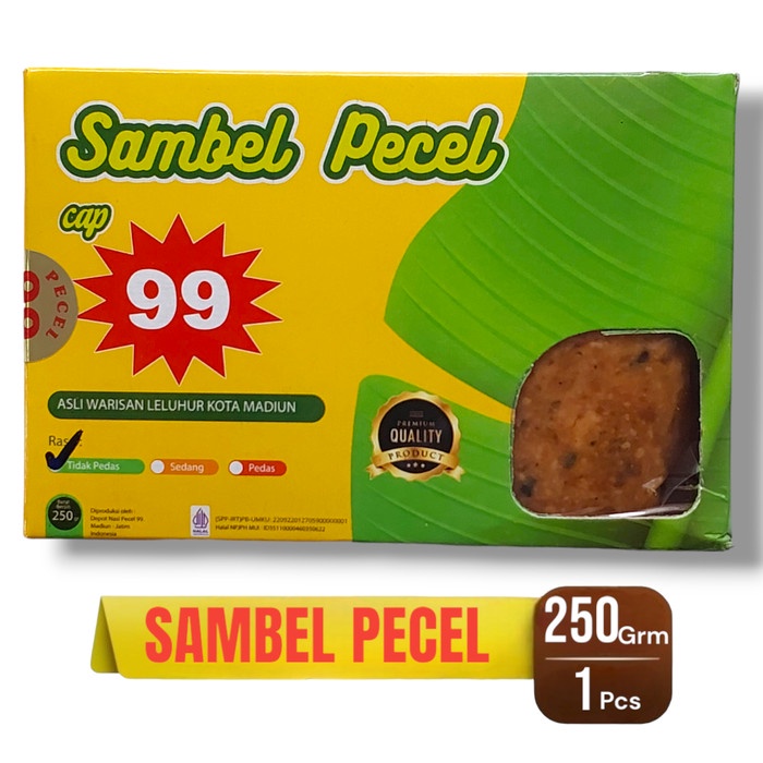 

EK880 Sambal Sambel Pecel Pak SBY Bumbu Kacang Instan Rasa Pedas STOK TERBATAS