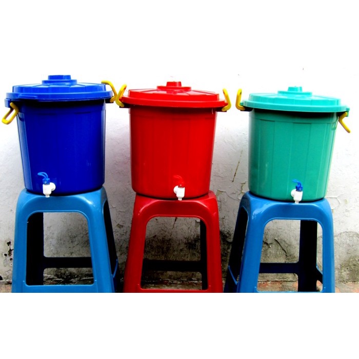 PREMIUM Ember dispenser / Ember kran / Ember cuci tangan / Ember cuci virus 30