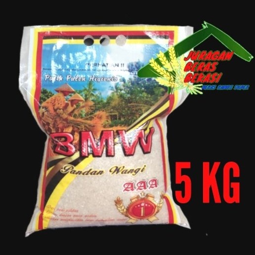 

Lezat- BERAS SUPER ASLI BMW PANDAN WANGI 5KG