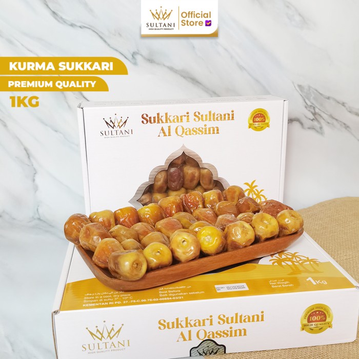 

Lezat- Kurma Sukari Sultani 1 KG PREMIUM QUALITY