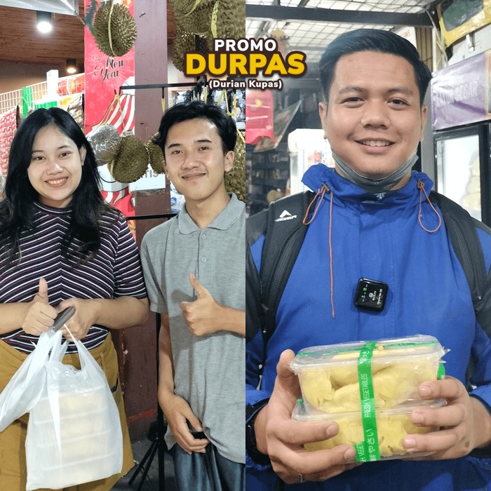 

Lezat- Durian Montong Lokal 500gr Frozen Bali / Sidikalang Promo Buah Bandung