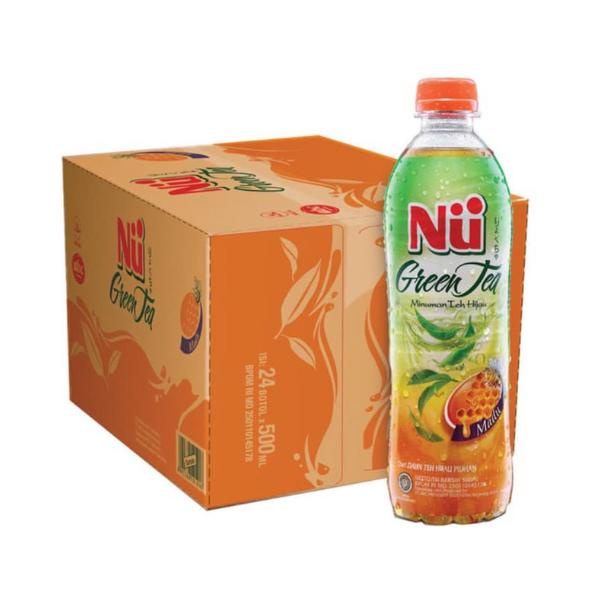 NU GREEN TEA MURAH VARIAN MADU 1 DUS NIU GREEN TEA MURAH