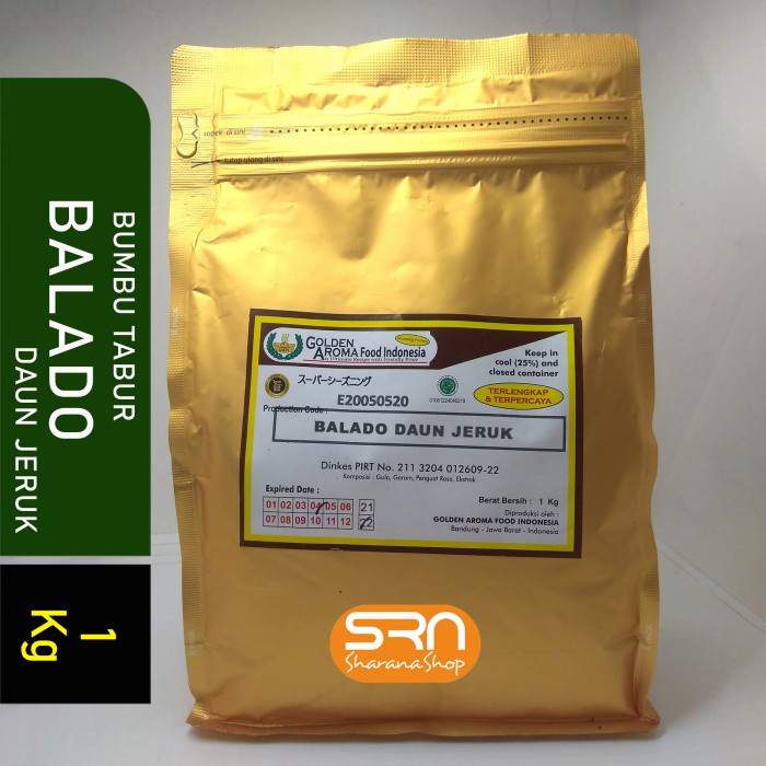 

Lezat- BUMBU TABUR 1 KG RASA BALADO DAUN JERUK ENAK UNTUK AYAM SHIHLIN, SNACK