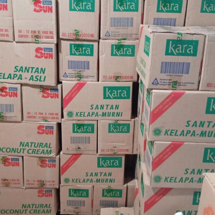 

Lezat- kara santan 1liter