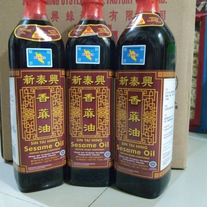 

Lezat- MINYAK WIJEN SIN TAI HING 750ML CAMPURAN