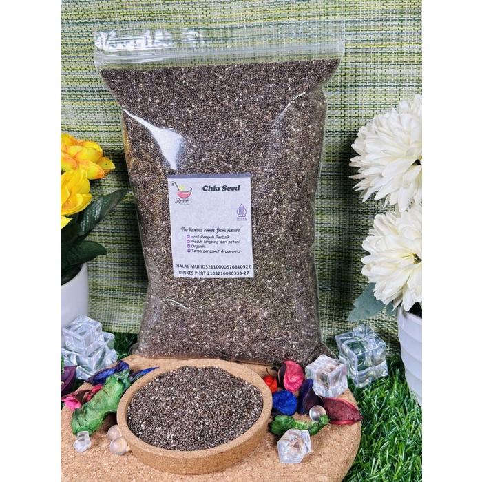 

Black Chia Seed Organic 1 kg
