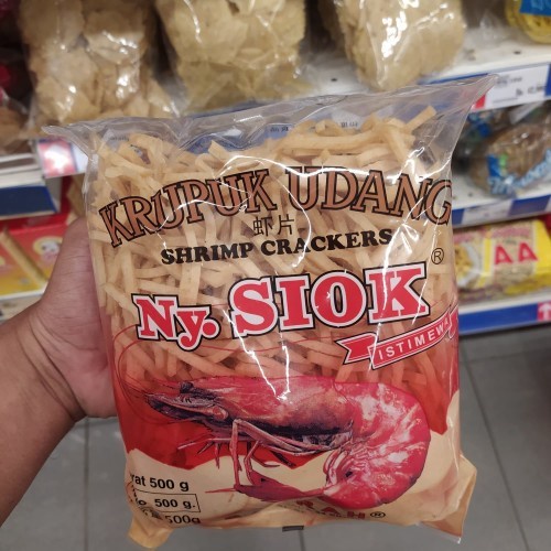 

Ny Siok Kerupuk Udang Stik Mentah 500gr