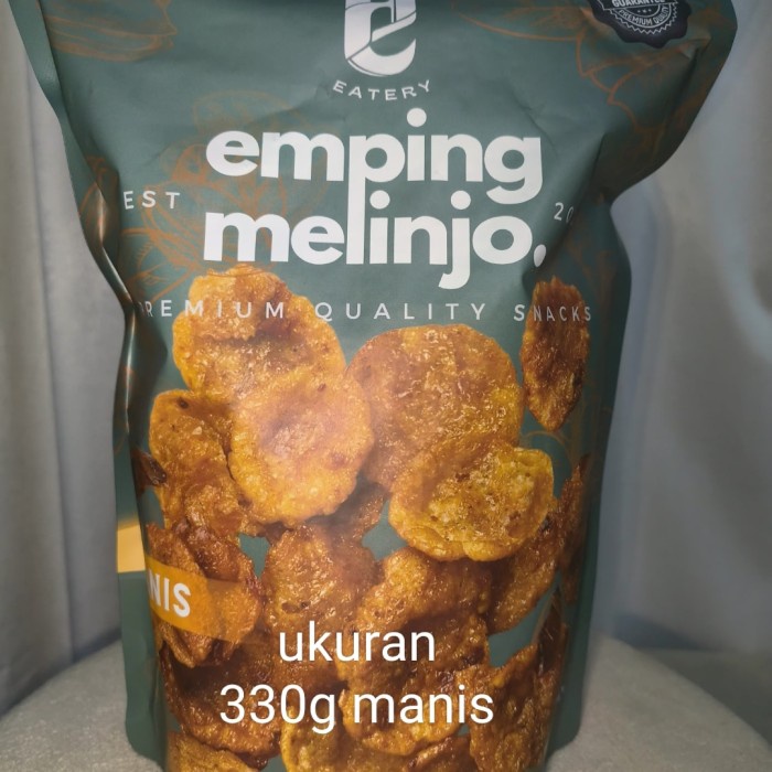 

Emping Melinjo Harvest Eatery Manis(Tidak pedas) 330g