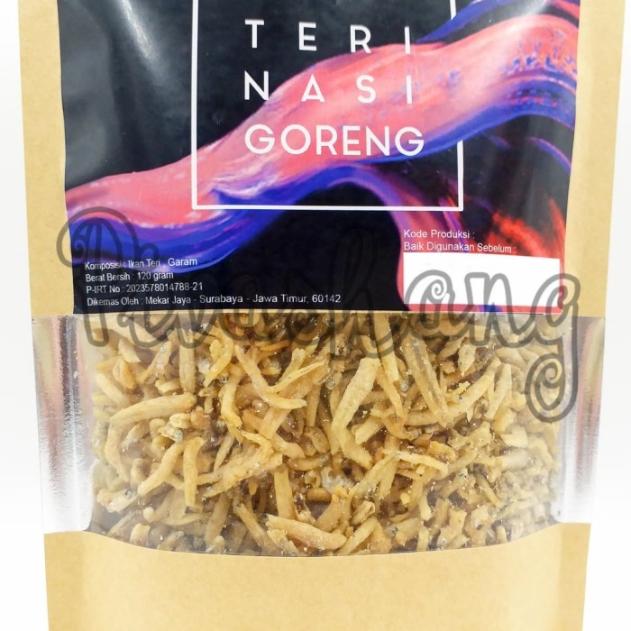 

(GoodSeller) GROSIR Teri Nasi Goreng Crispy Siap Makan Medan FREE Bubble Wrap
