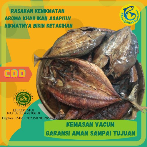 

(GoodSeller) Ikan Asap Cakalang fufu Cakalang asap kmasan vacum berat segar 1 kg