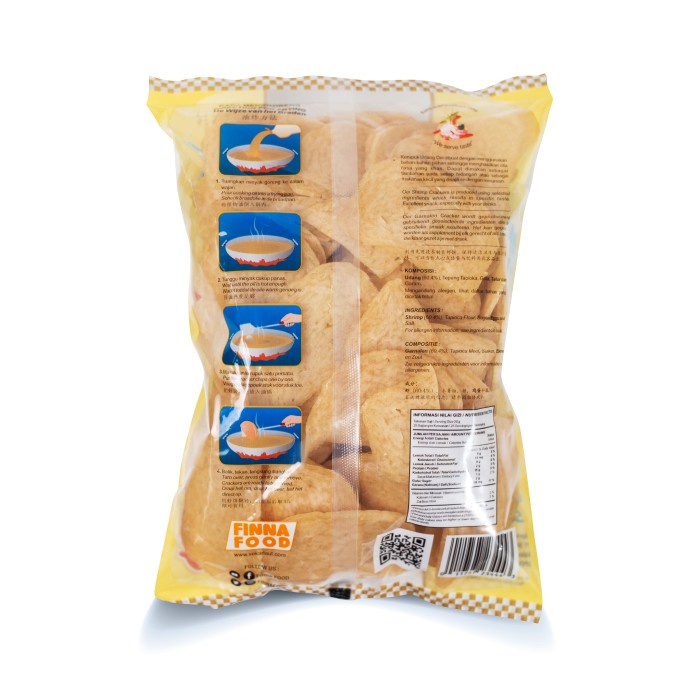 

Finna Oei Kerupuk Udang 500gr (Premium)