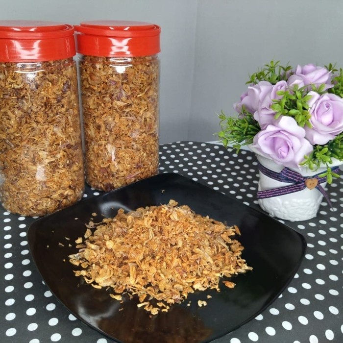 

(GoodSeller) BAWANG GORENG 300 gr NUSANTARA RENYAH NO MSG. Best seller!