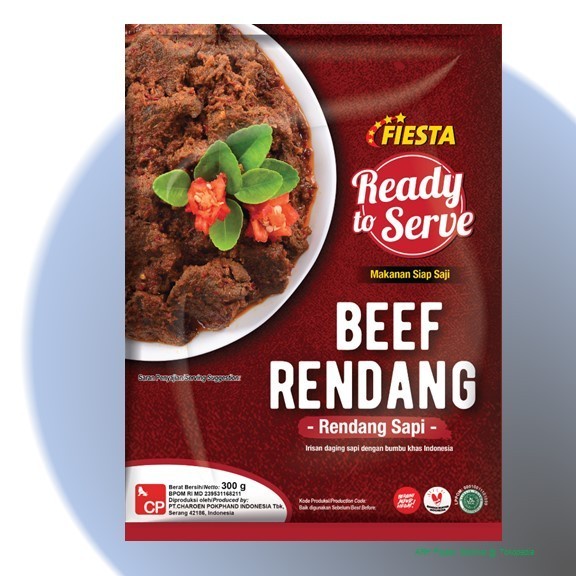 

(GoodSeller) FIESTA Ready to Serve Beef Rendang 300gr