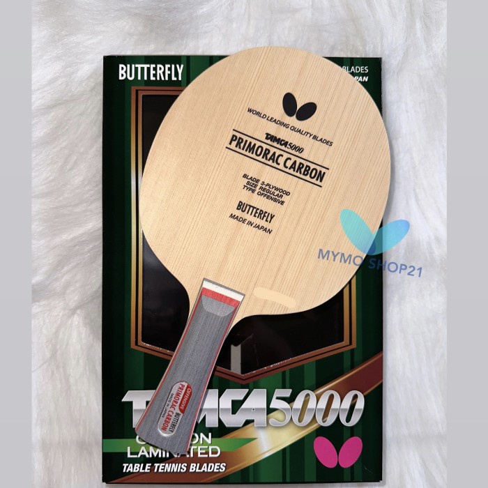 Butterfly Primorac Carbon FL ~ Kayu Bet Pingpong Butterfly