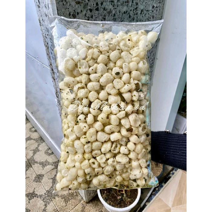 

Cimol kering original daun jeruk kemasan 1kg